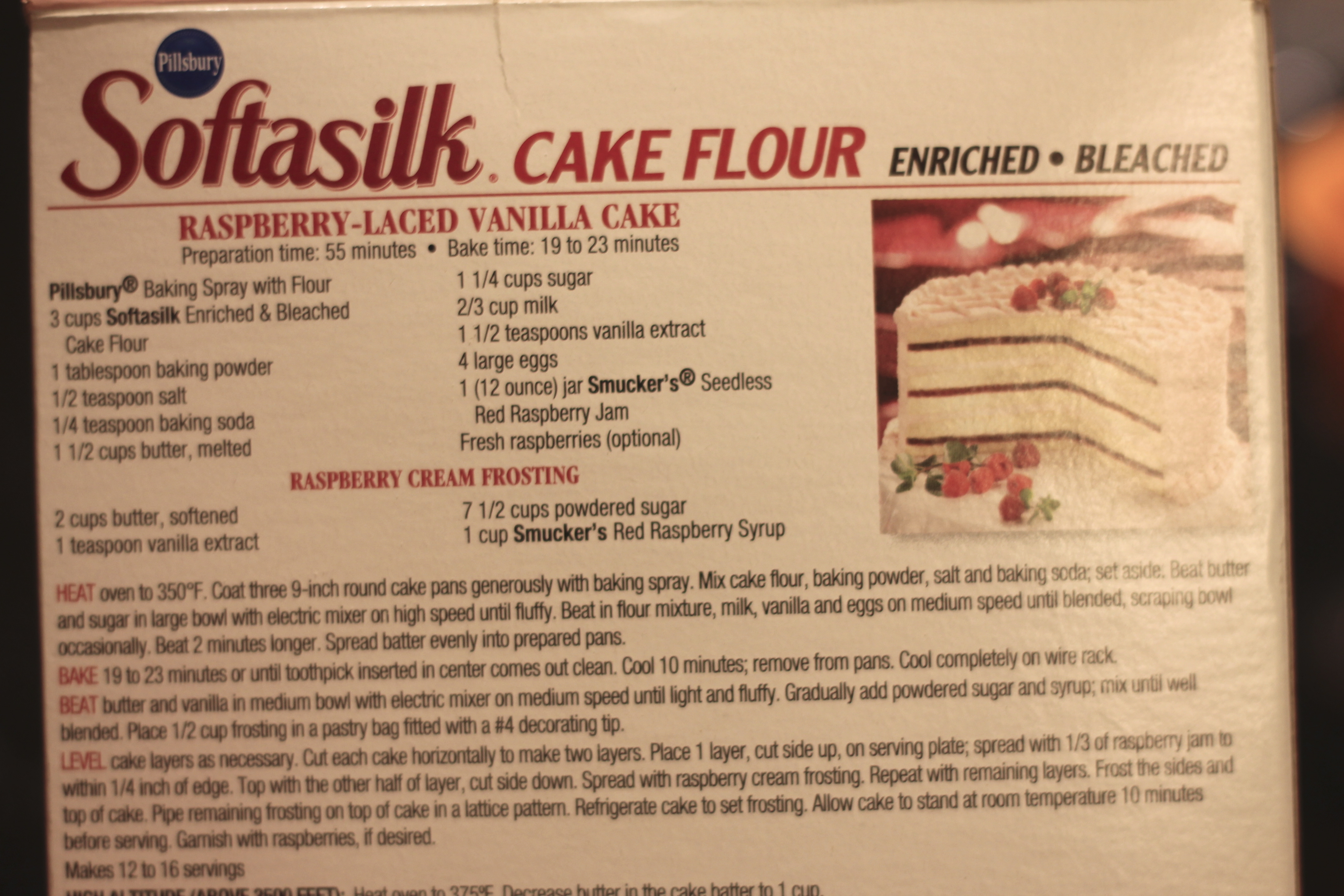 What is a good Softasilk cake flour recipe?